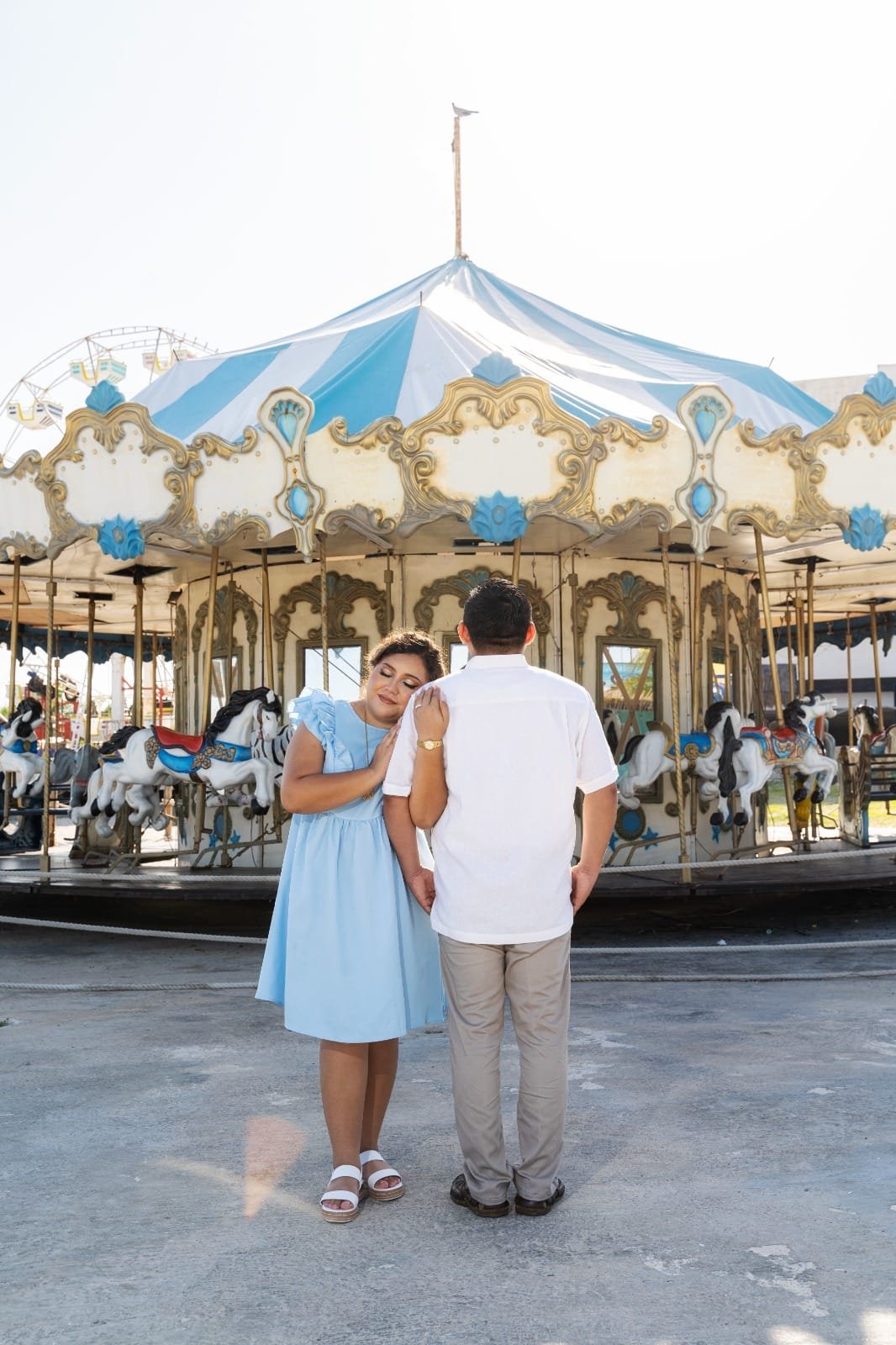 Montaje de ceremonia al aire libre